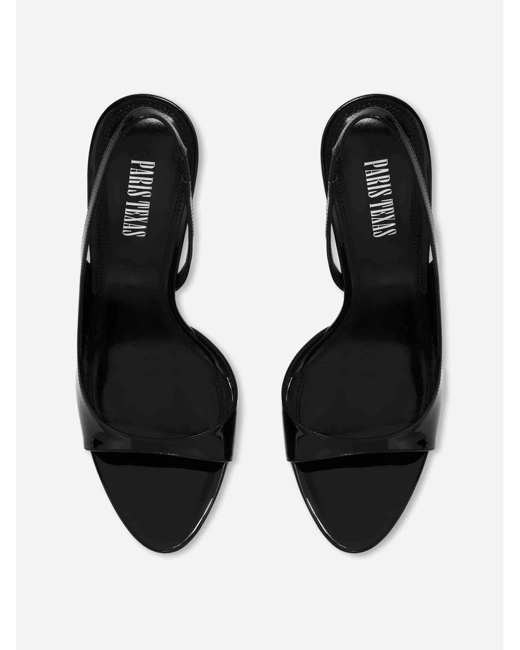 Paris Texas White Lidia Slingback Shoes
