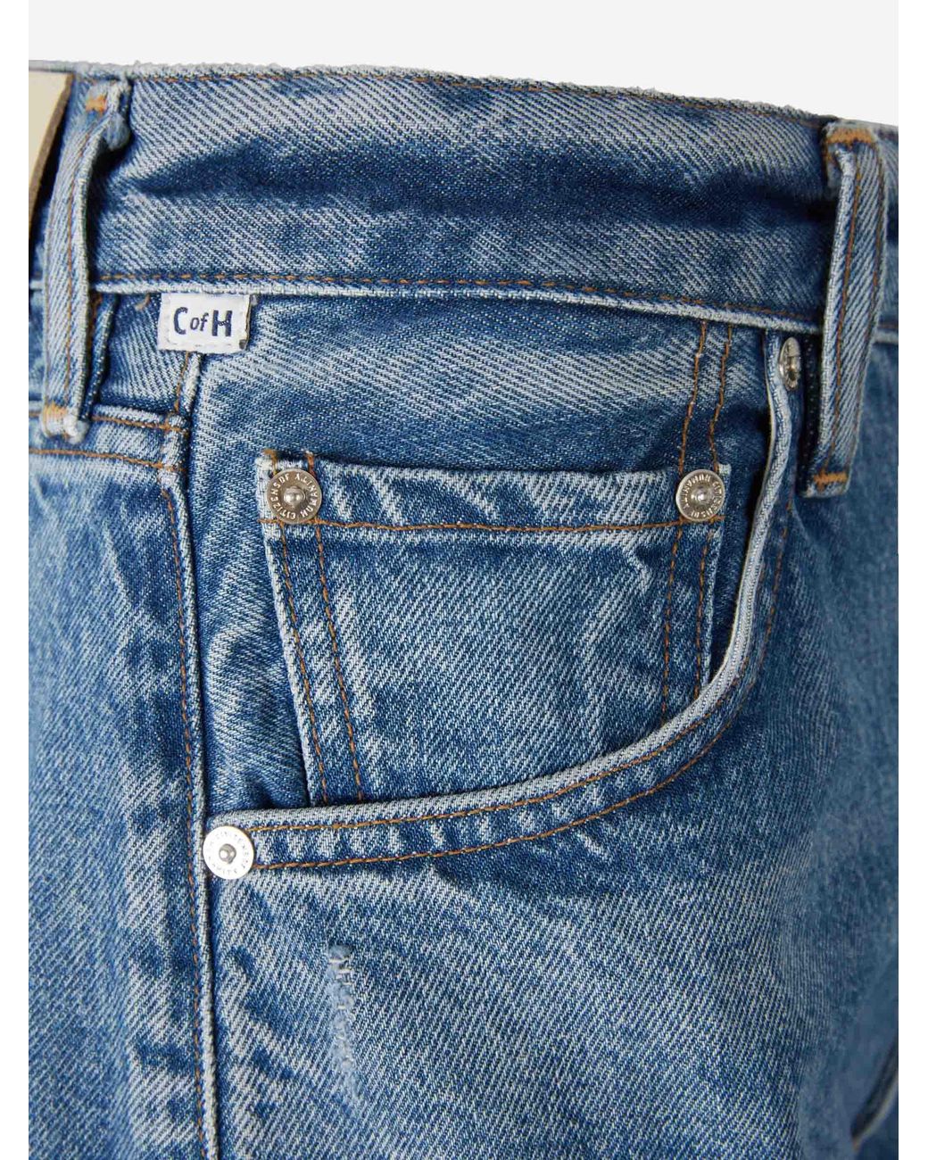 Citizens of Humanity Blue Wide Jeans Ayla