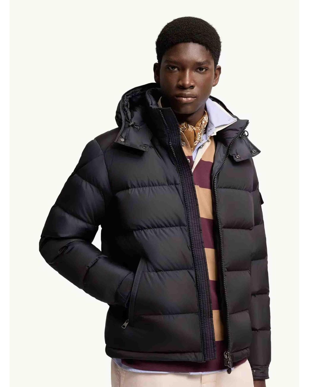 Maya Doudoune Moncler pour homme en coloris Black