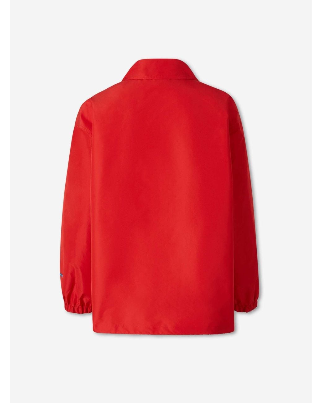 Jil Sander Red Casual Technical Jacket