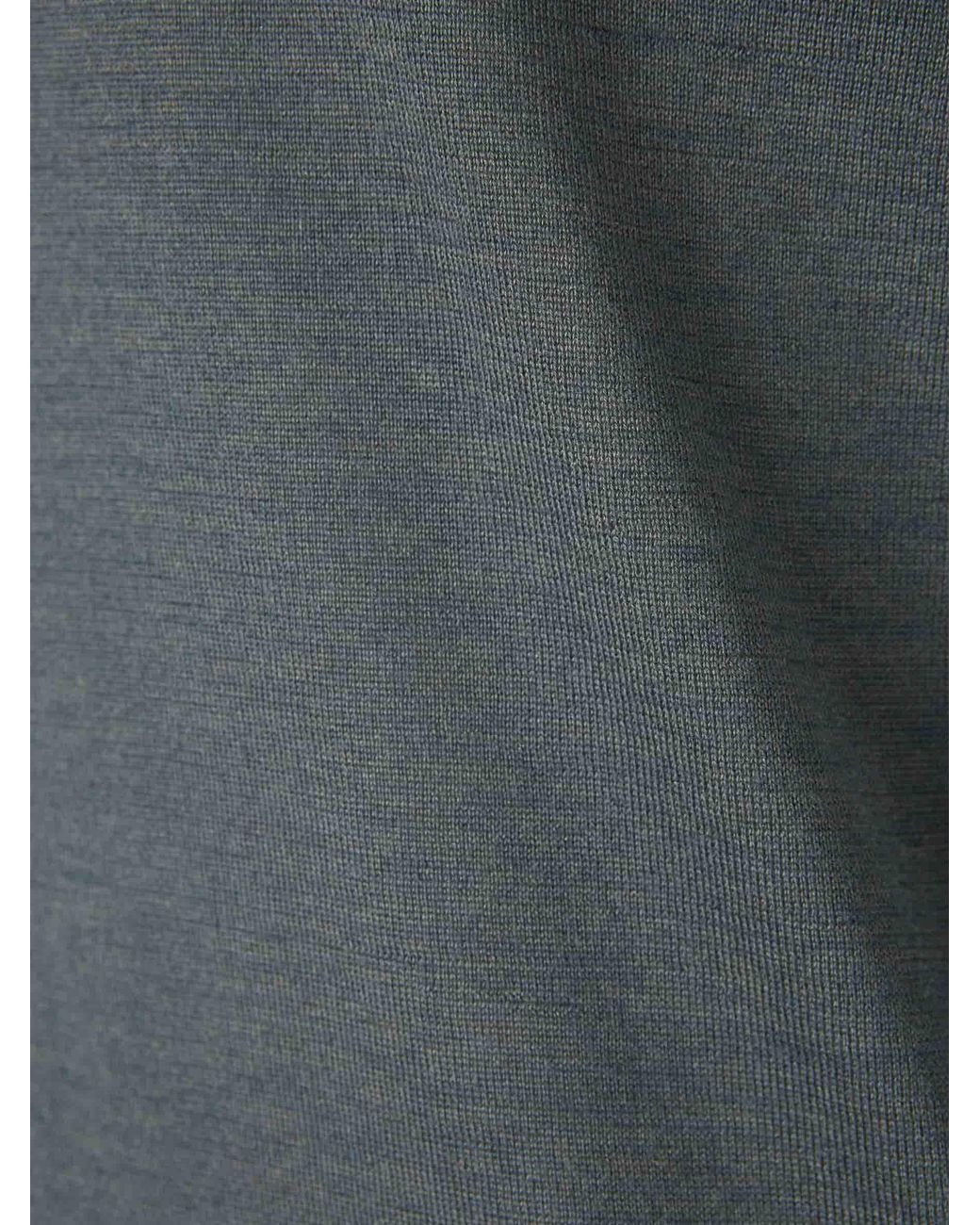 Santa Eulalia Blue V-Neck Sweater for men