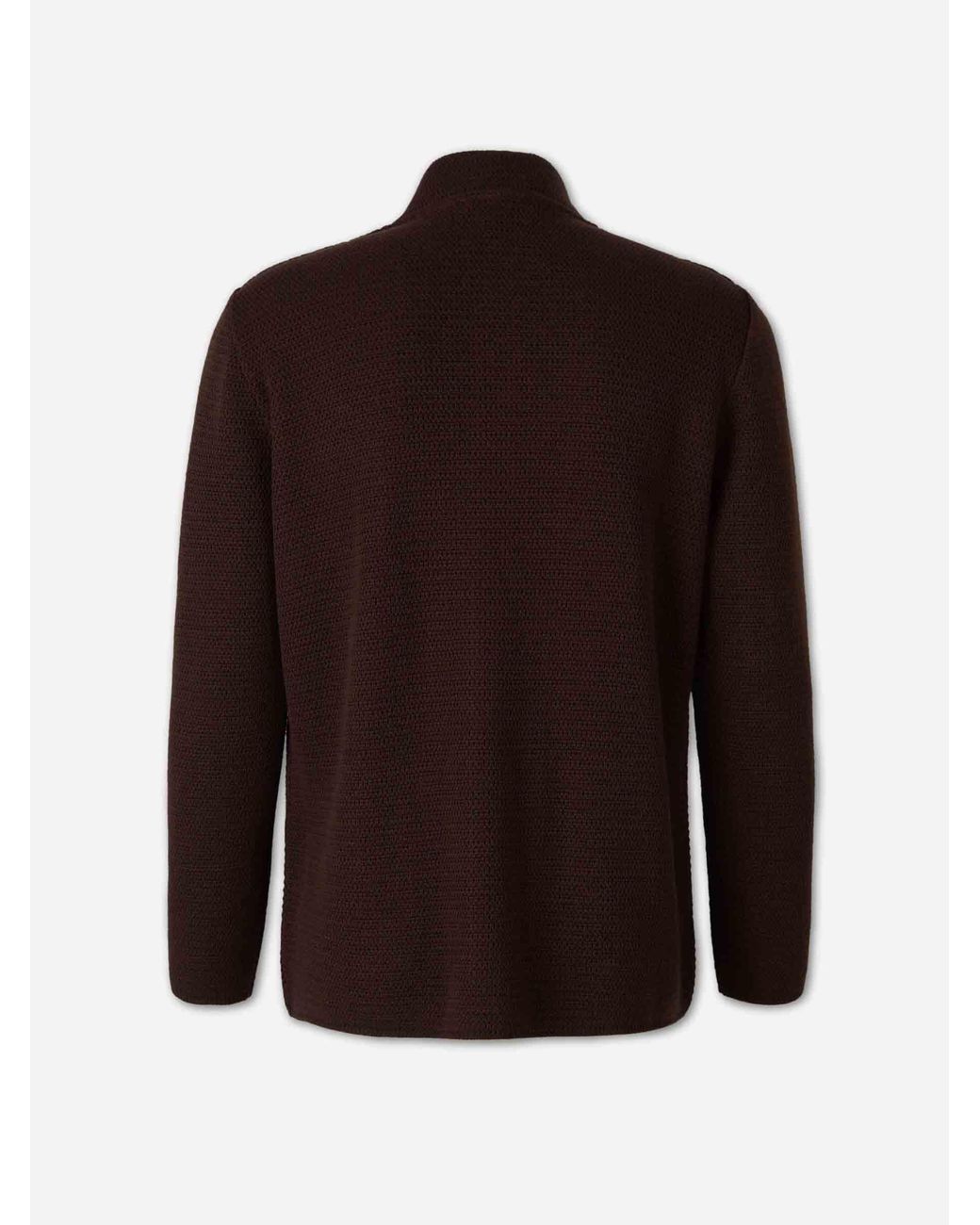 Lardini Brown Wool Cardigan for men