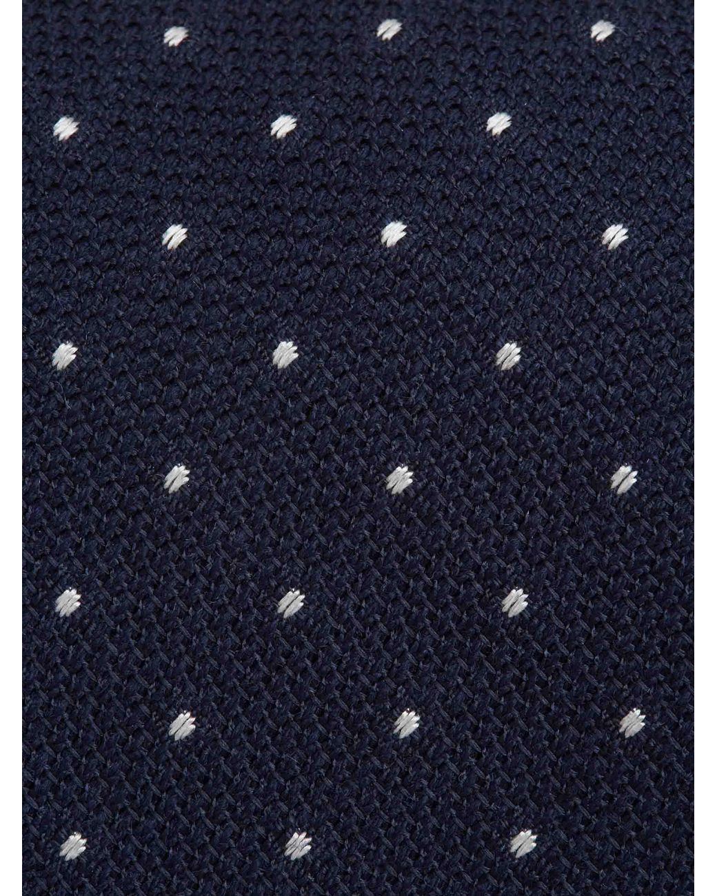 Bigi por Santa Eulalia Blue Silk Polka Dot Tie for men