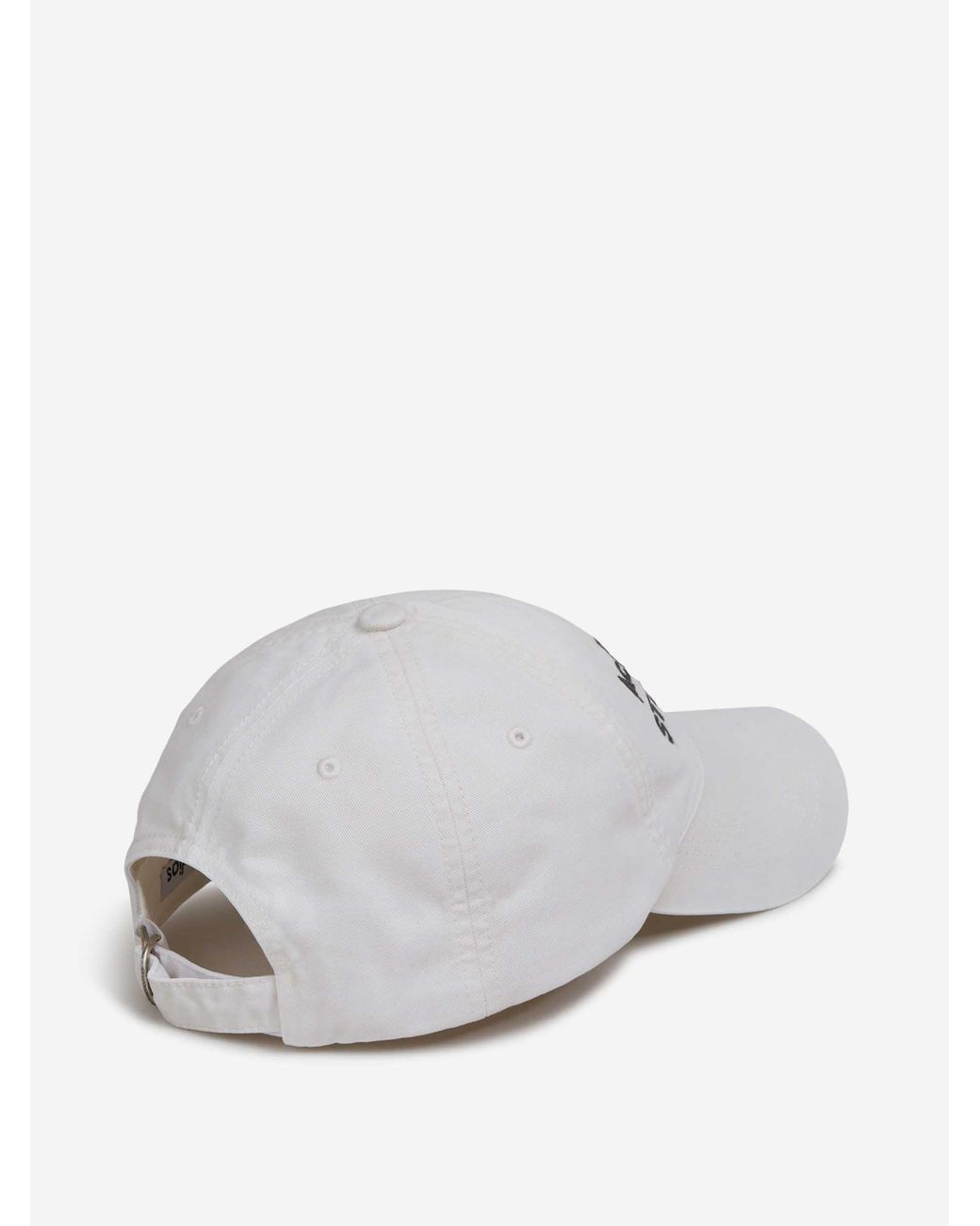 Acne Natural Cotton Logo Cap