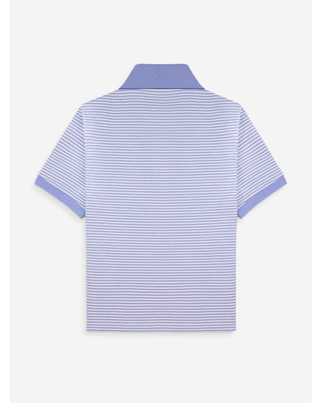 Sporty & Rich Blue Polo Ny Crest Prep