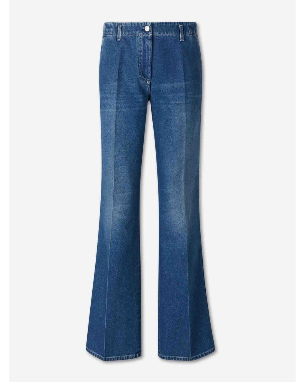Dries Van Noten Blue Flared Jeans