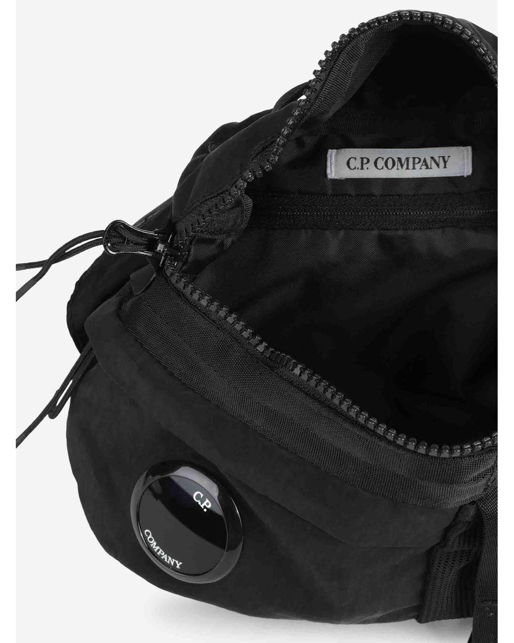 Marsupio Con Lenti di C P Company in Black da Uomo