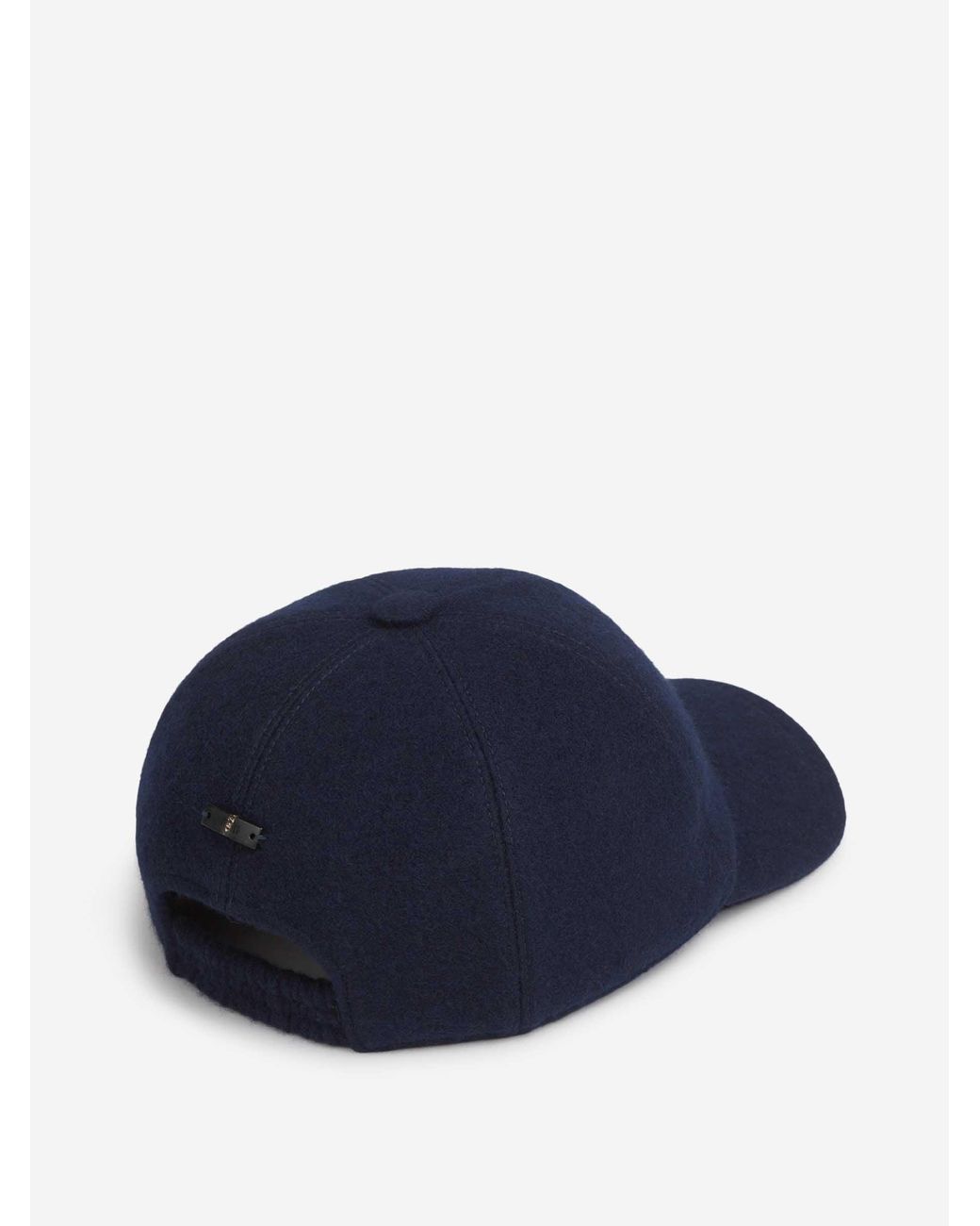 Fedeli Blue Cashmere Cap for men