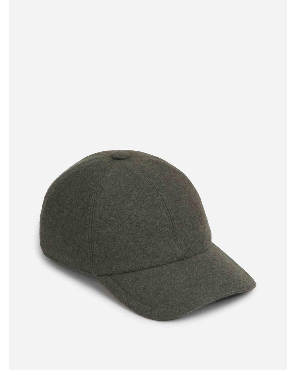 Fedeli Green Cashmere Cap for men