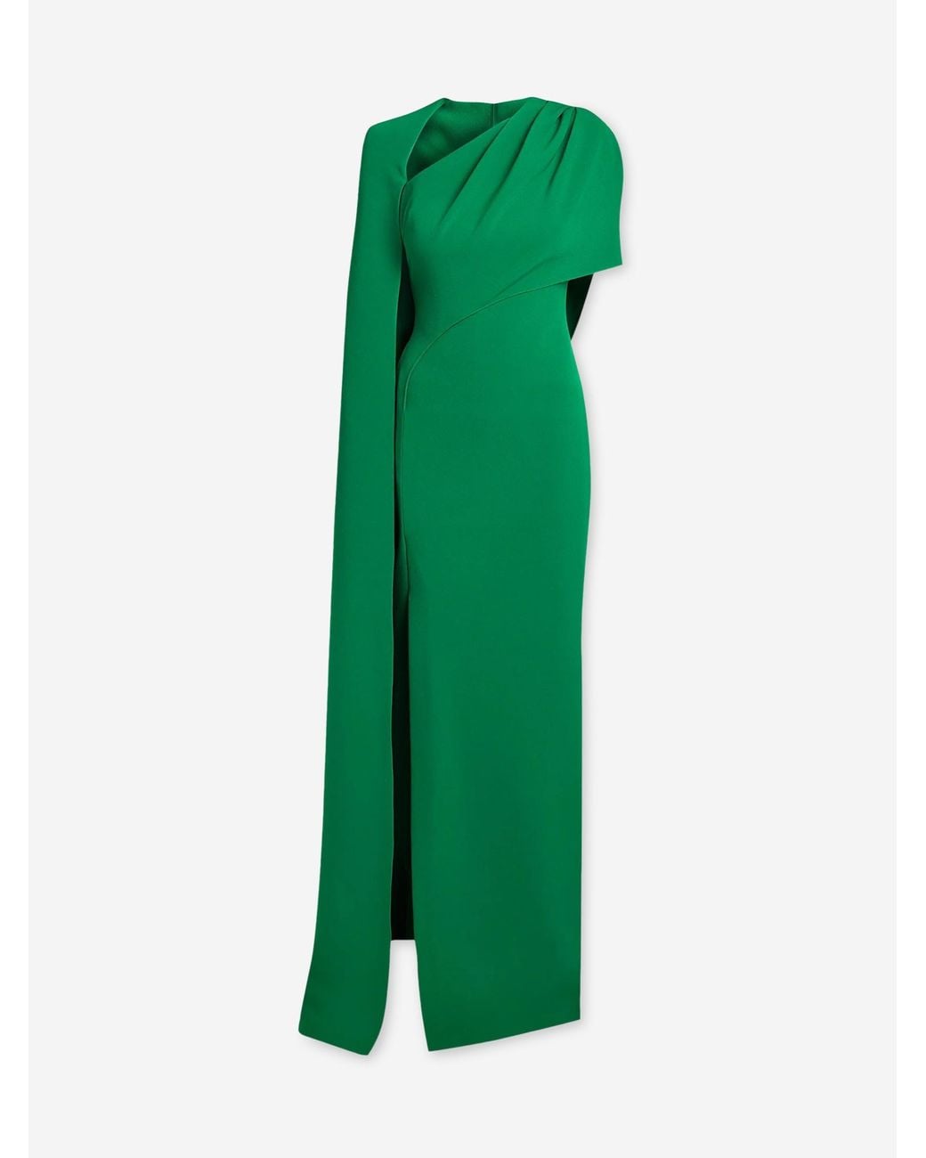 Safiyaa Green Contessa Maxi Dress