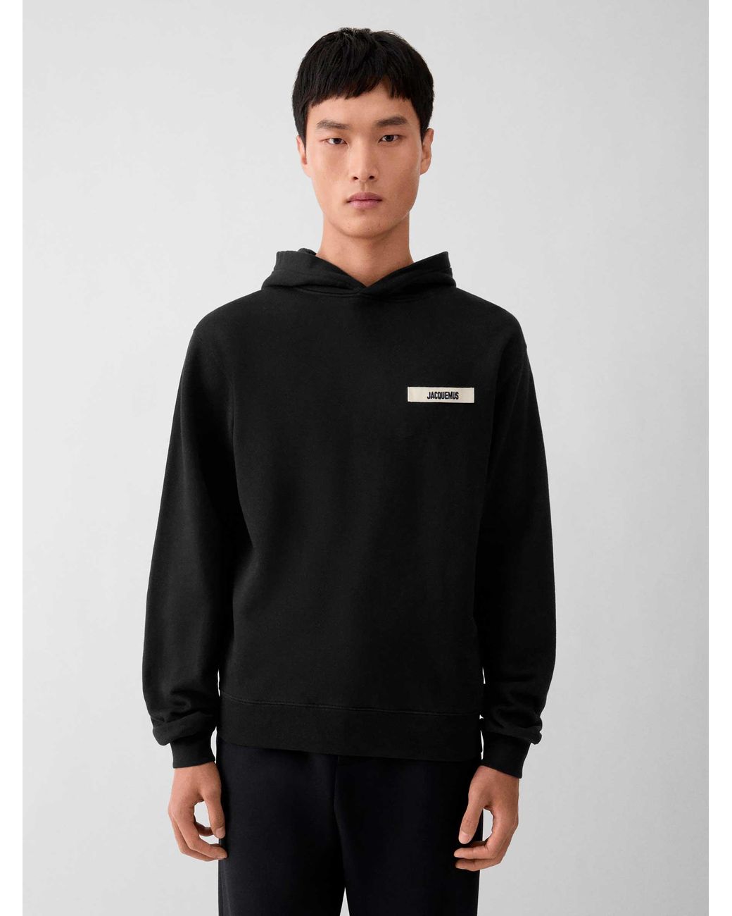 Sudadera Gros Grain Capucha Jacquemus de hombre de color Black