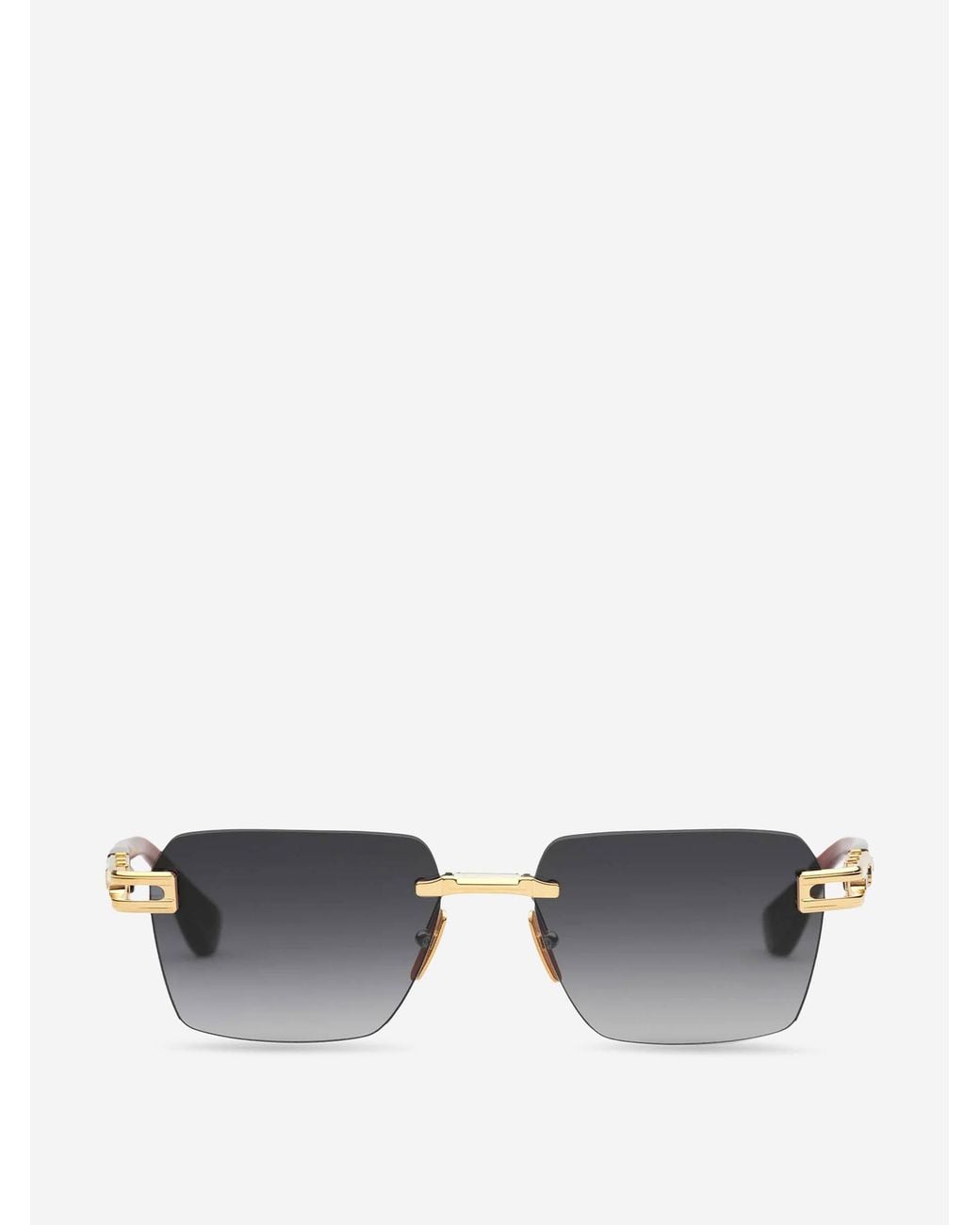 Dita Eyewear White Meta-Evo One Sunglasses for men