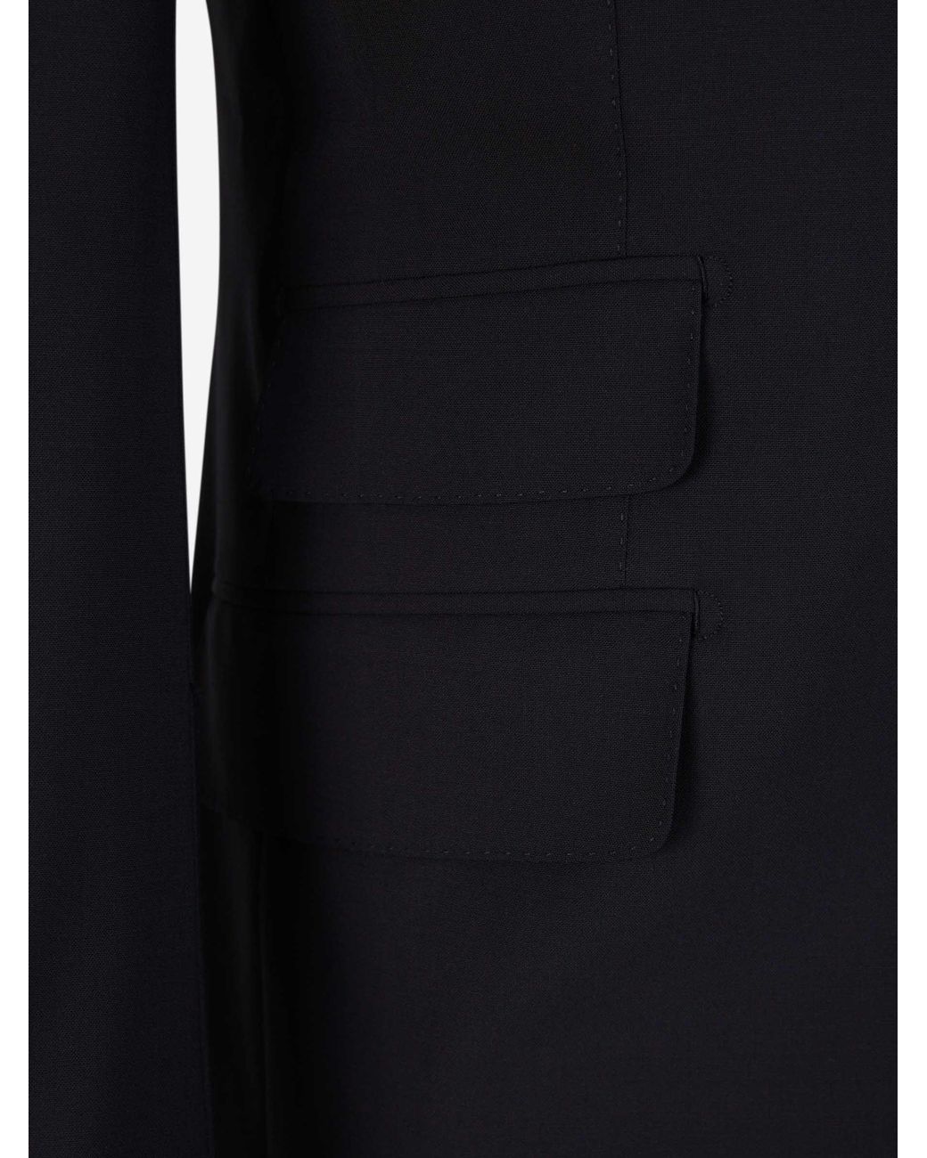 Tom Ford Blue Plain Wool Suit for men