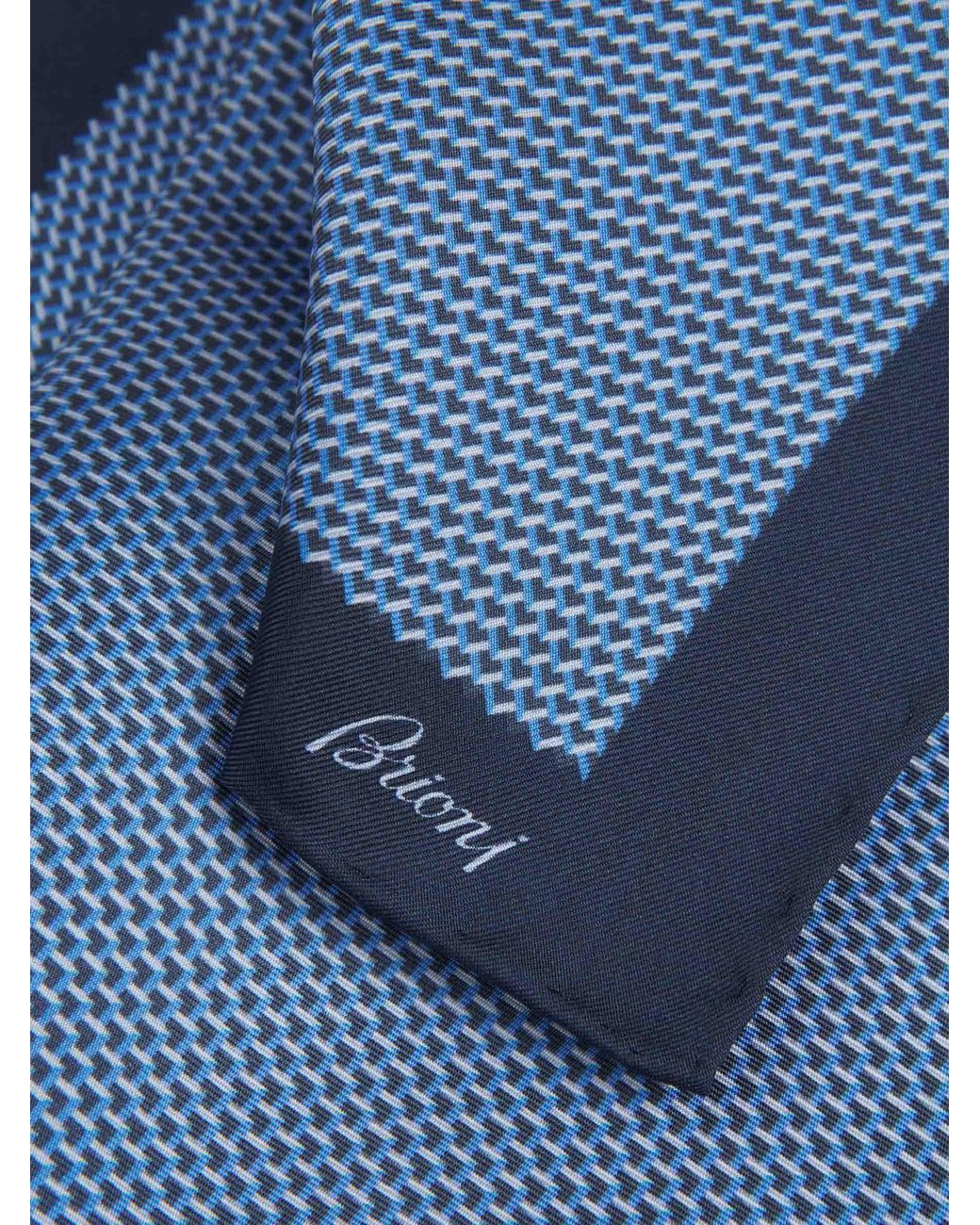 Brioni Krawattentasche in Blue für Herren