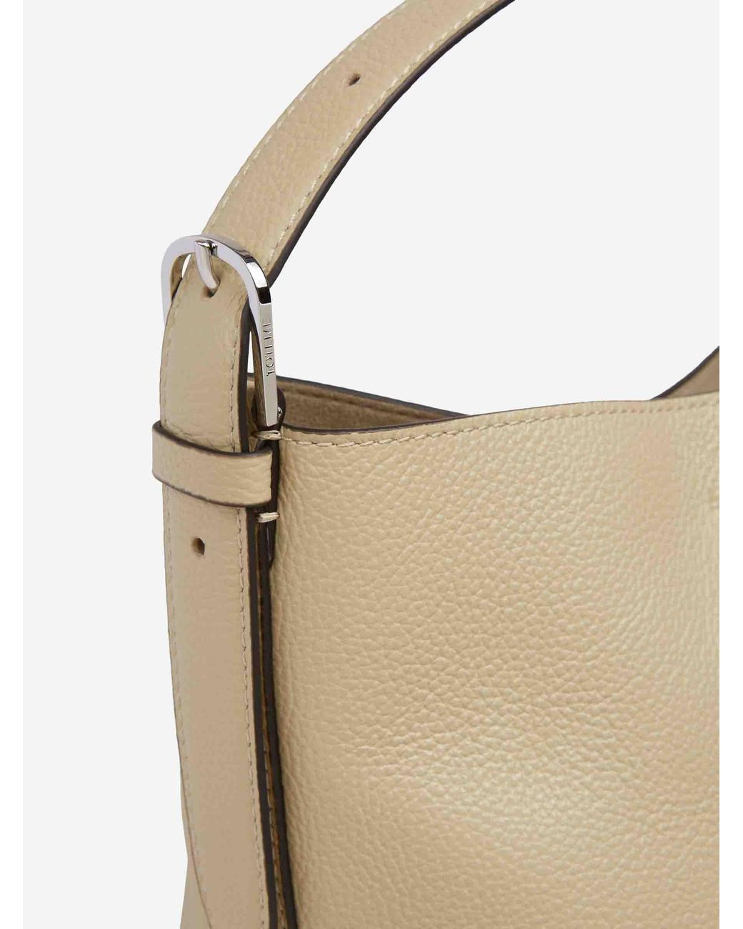 Borsa Small Belted di Totême in Natural