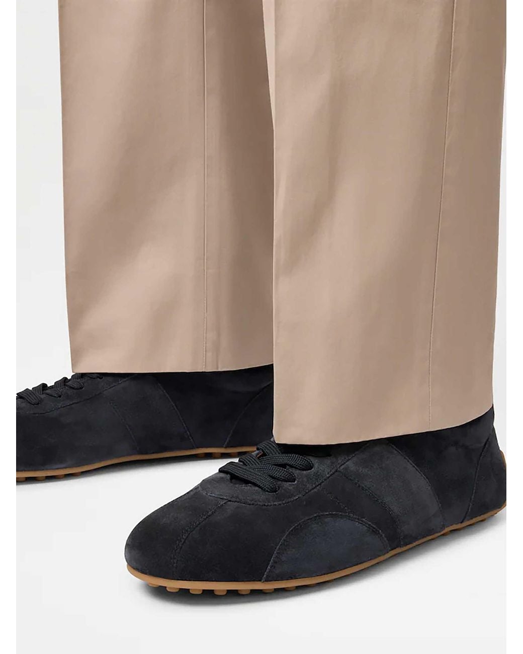 Tod's Wildleder-Sneaker in Black für Herren