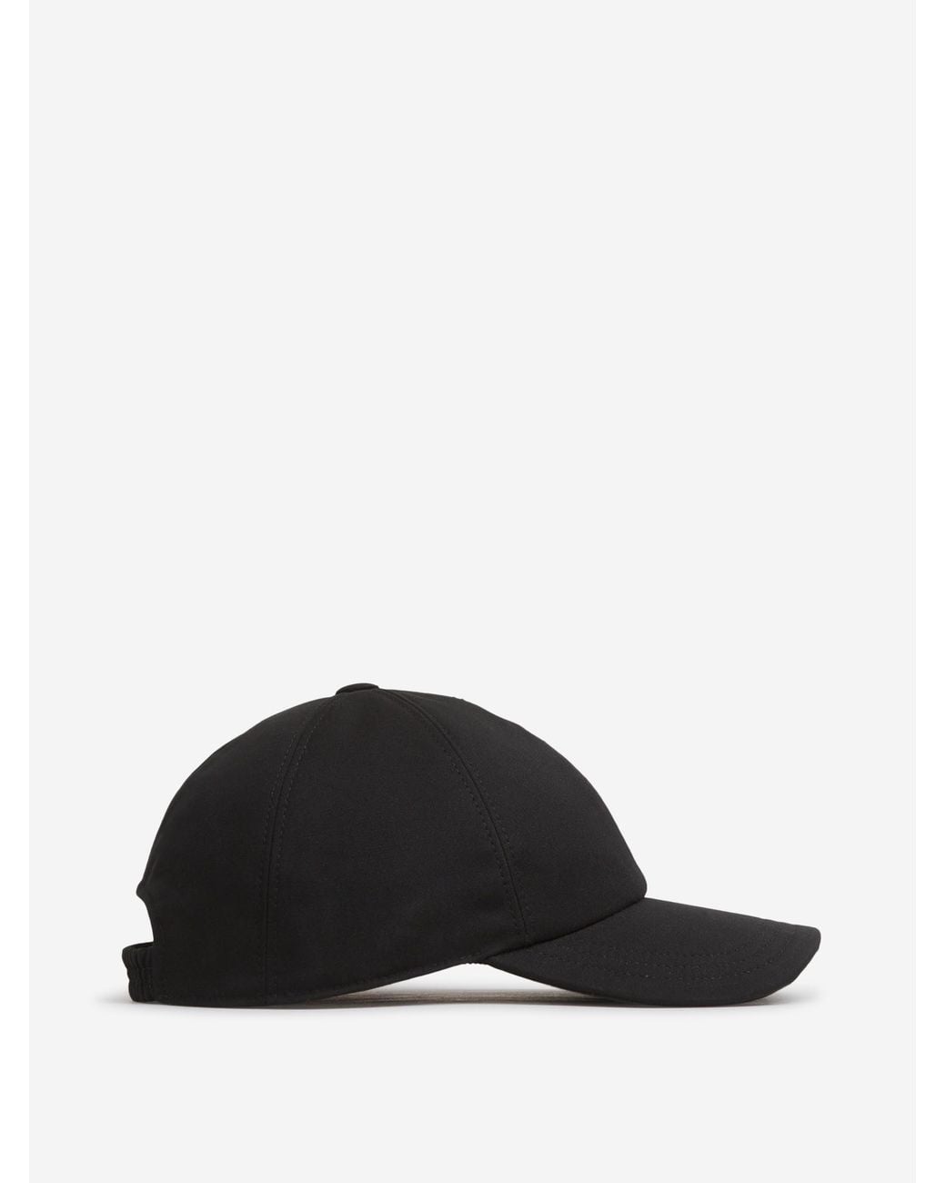 The Row Black Caspian Cap for men