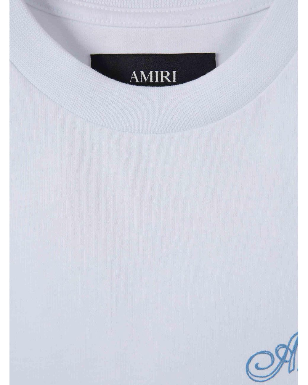 Amiri White Short Sleeve T-Shirt for men