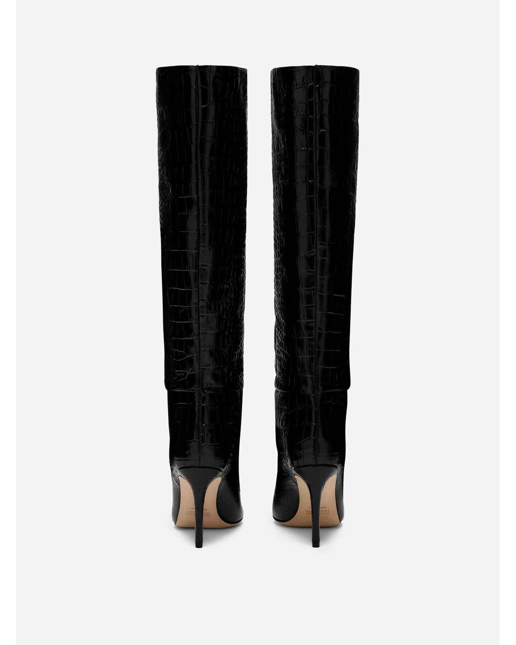 Paris Texas Black Stiletto Boots 85