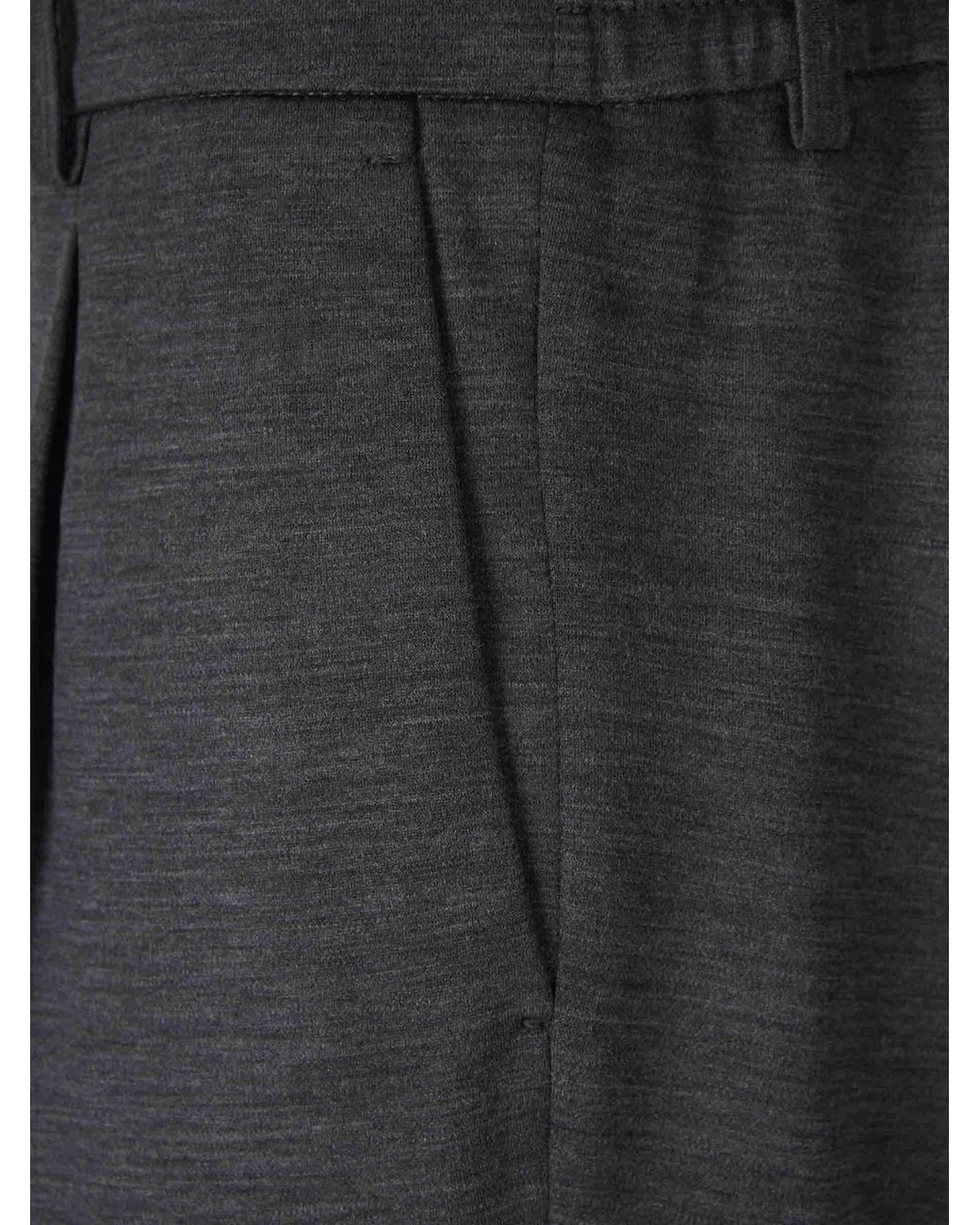Santa Eulalia Gray Elastic Waist Trousers for men