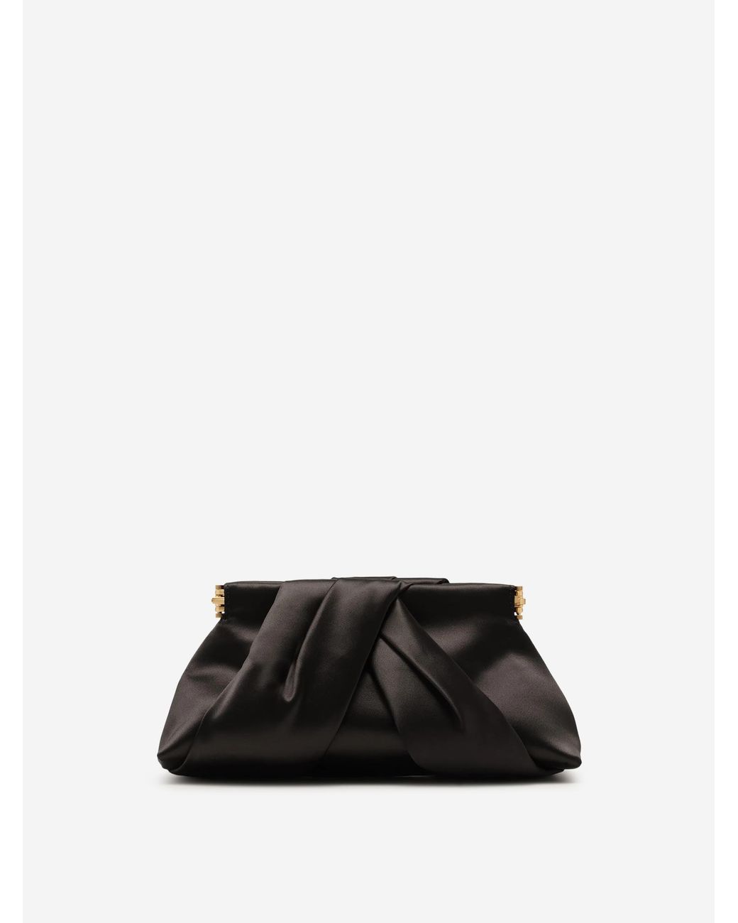 Cult Gaia Black Clutch Mini Lia