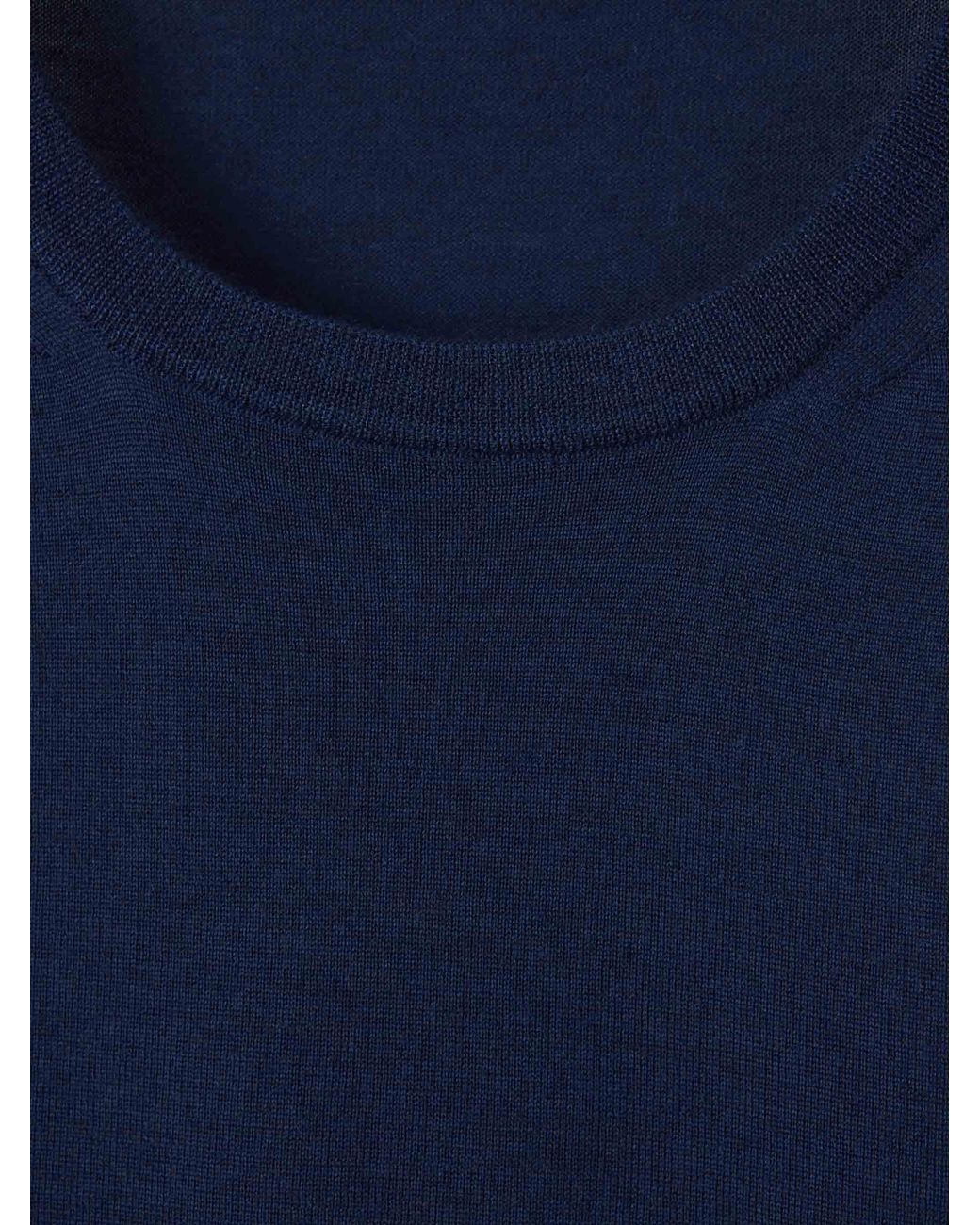 Santa Eulalia Blue Cashmere And Silk Sweater for men
