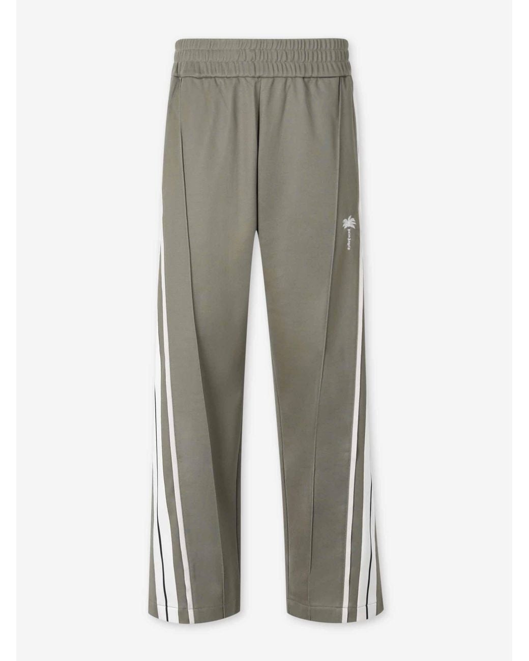 Palm Angels Gray Lukka Satin Dress for men
