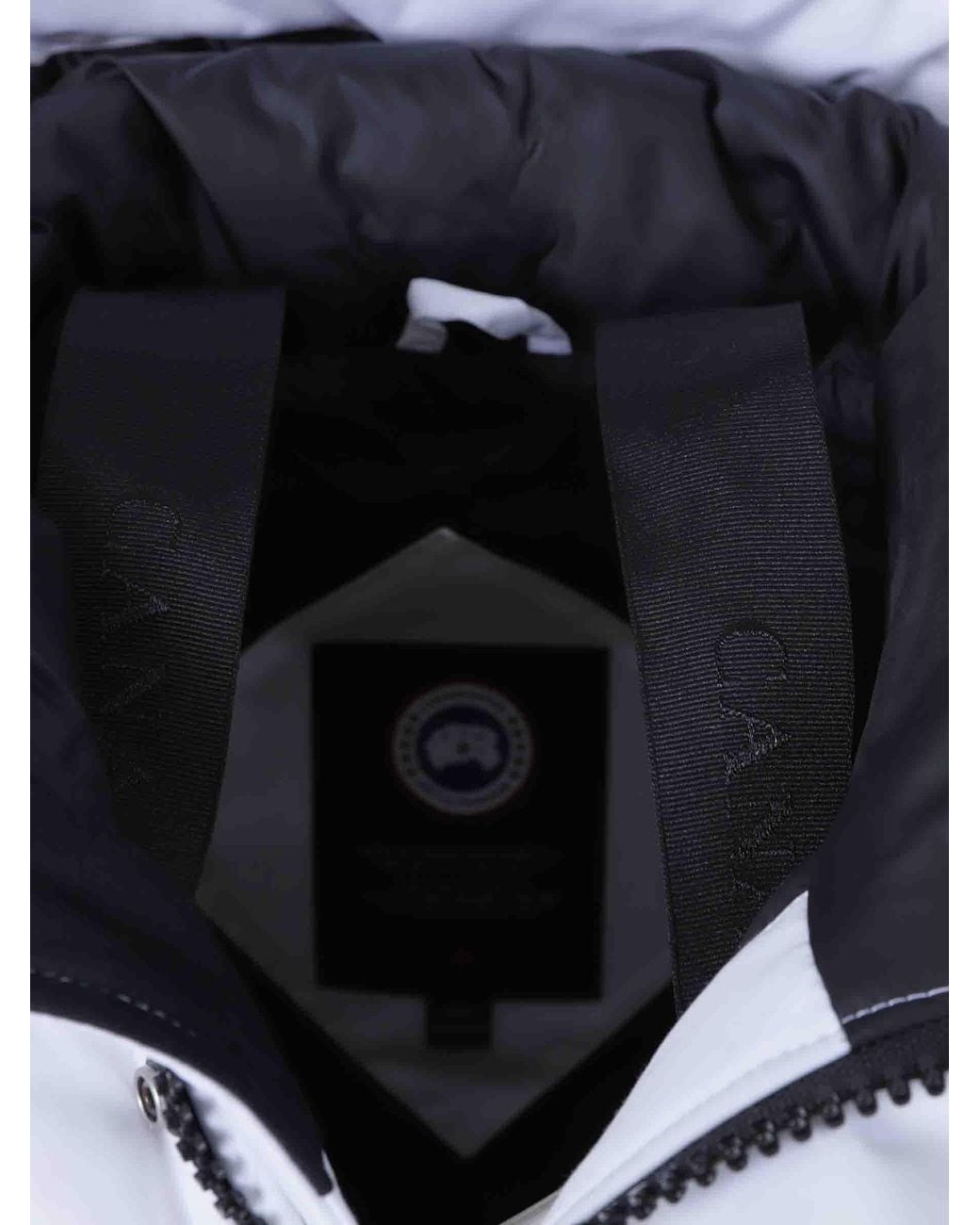 Canada Goose White Seymour Tonal Disc Parka for men