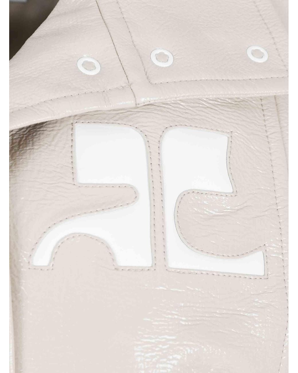 Courreges White Vinyl Jacket Reissue