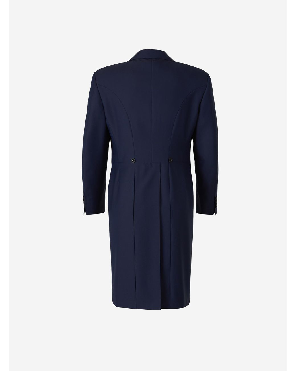 Canali Blue Morning Suit Trousers Waistcoat for men