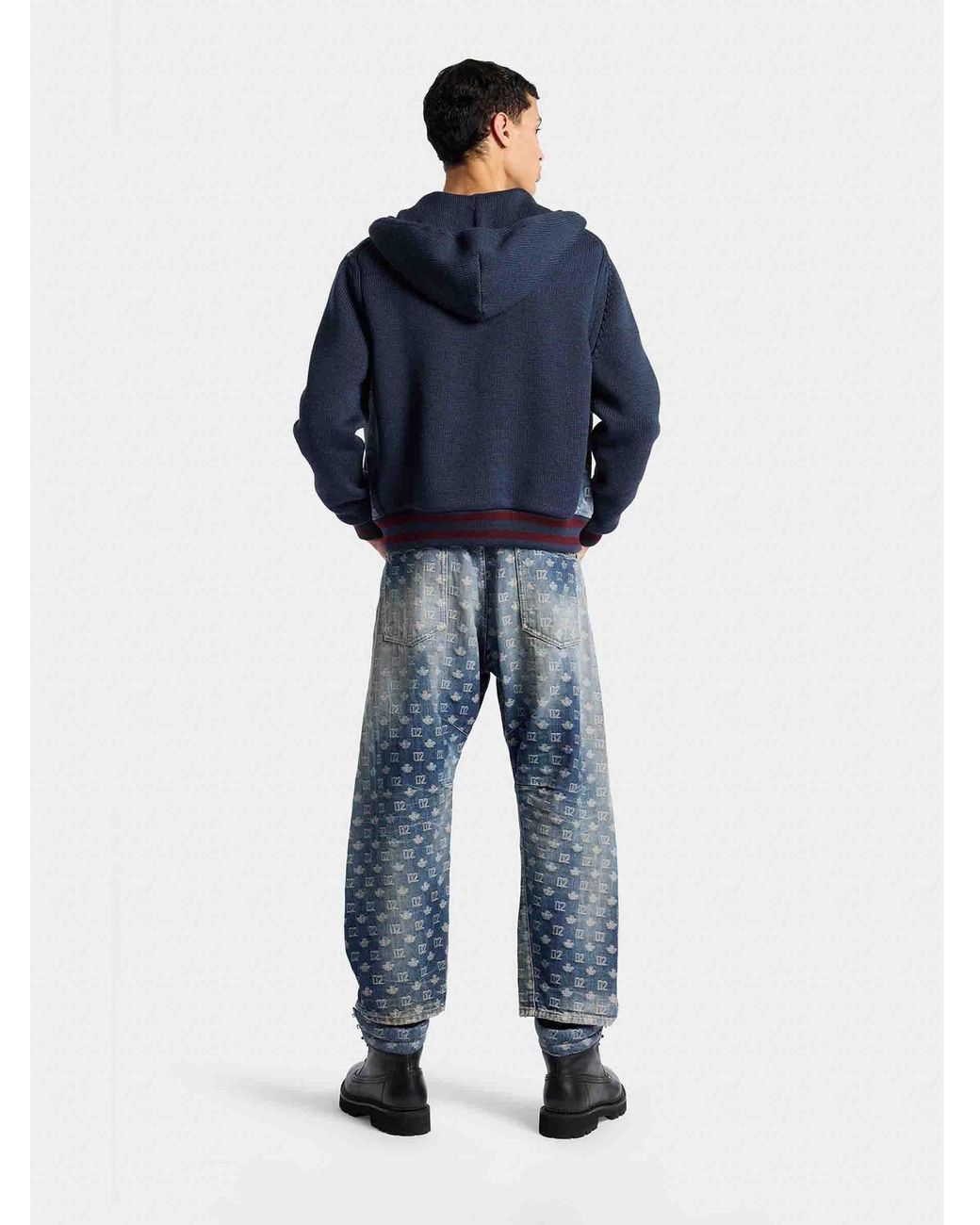 Jeans Monogrammés D2 DSquared² pour homme en coloris Blue