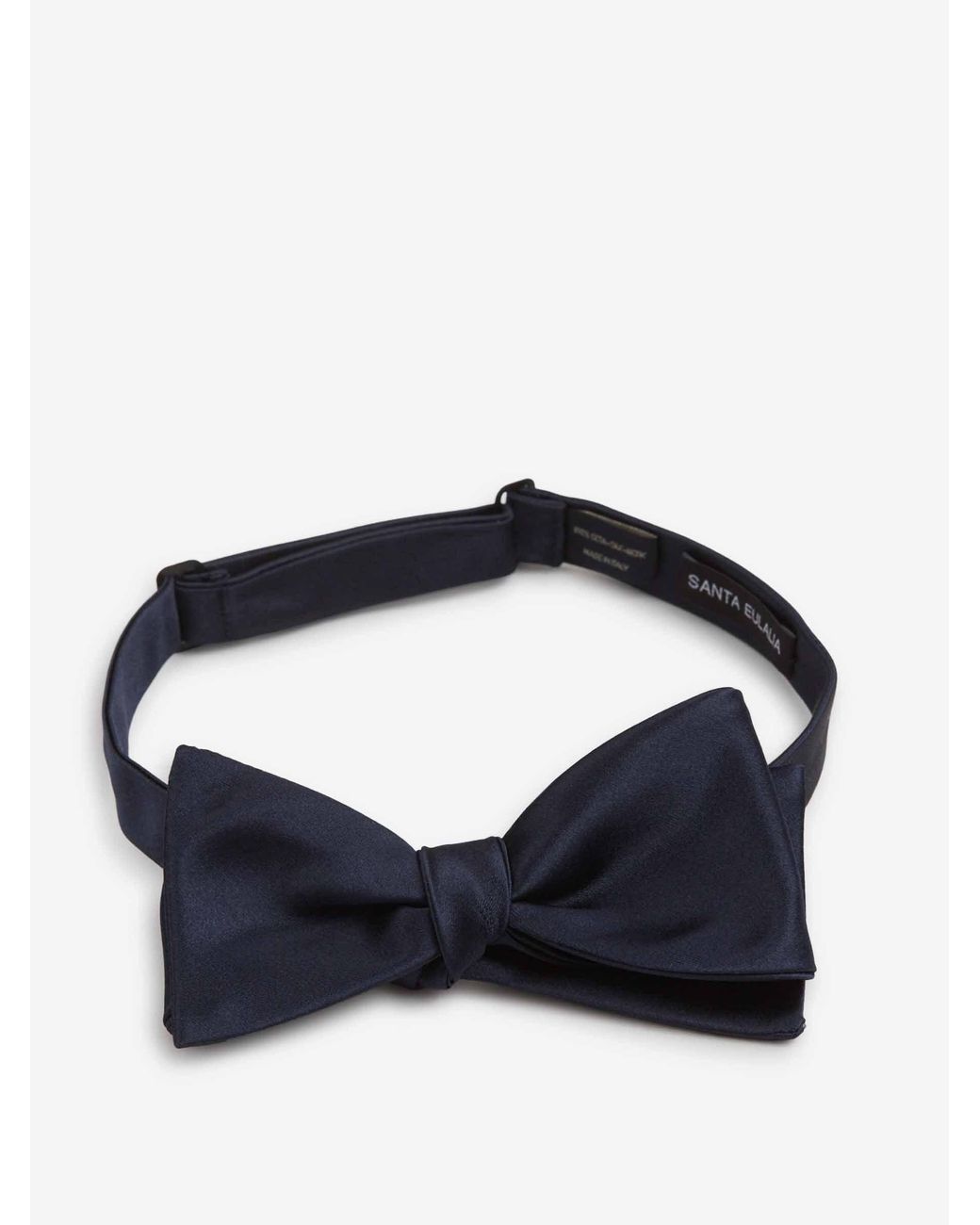 Santa Eulalia Blue Silk Bowtie for men