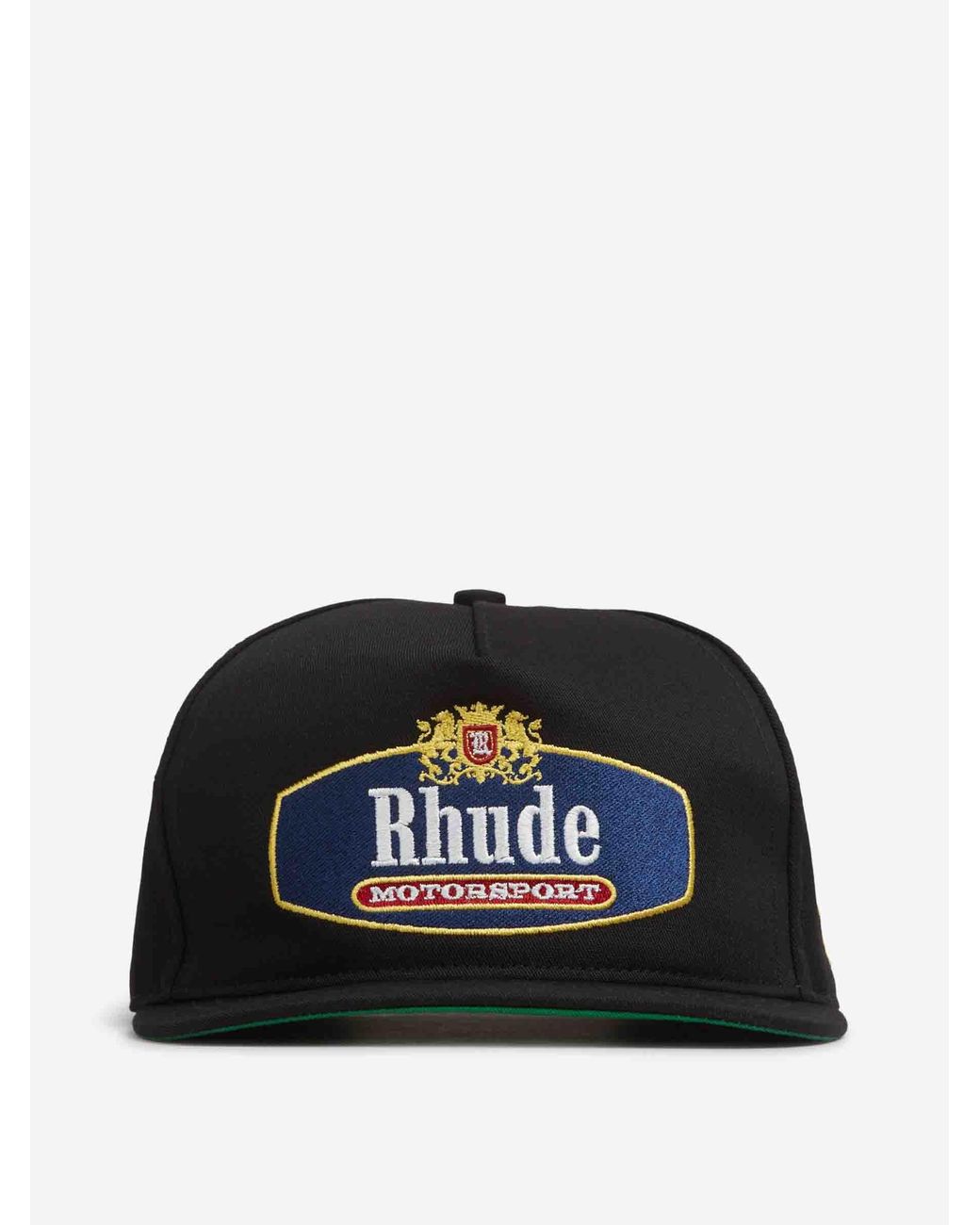 Rhude Racing Cap Rhude Motorsport Cap in Black for Men | Lyst UK