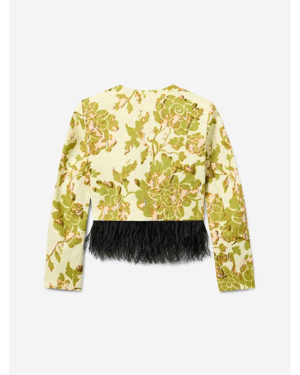 LaDoubleJ Metallic Blazer Cropped Bijoux