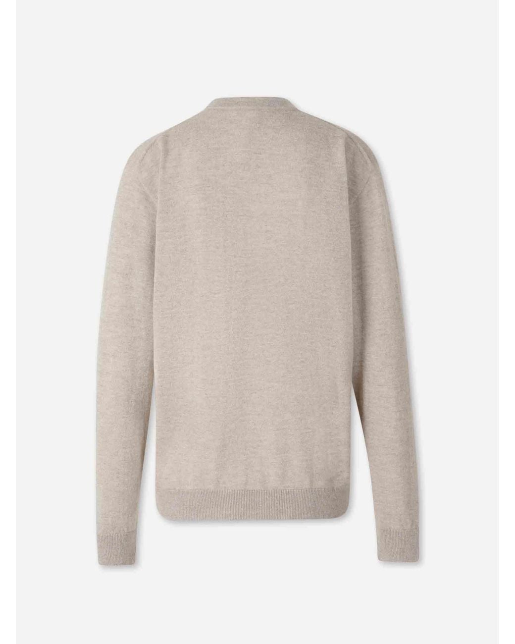 The Row White Extra Fine Knit Sweater
