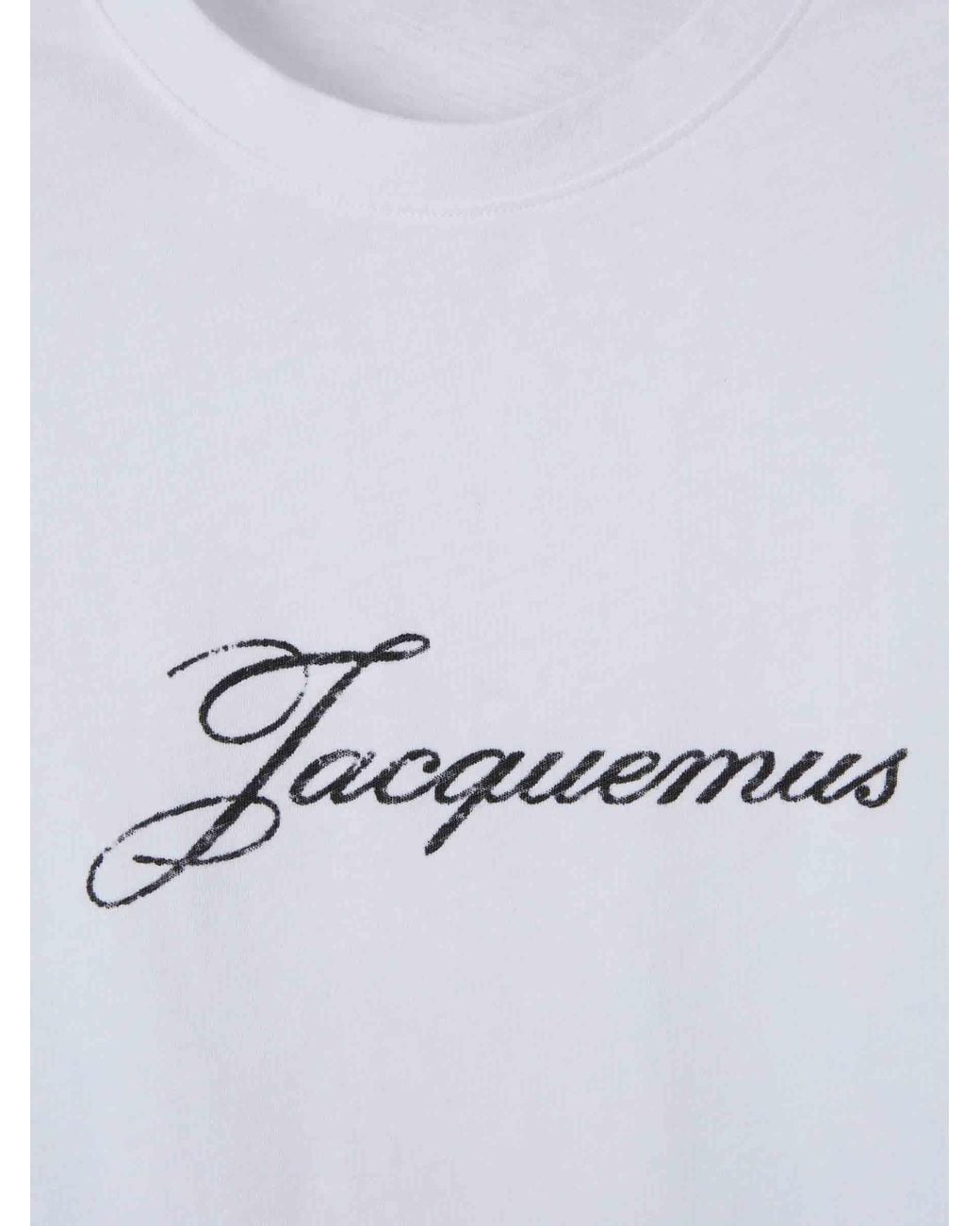 Jacquemus White Camisea Logo