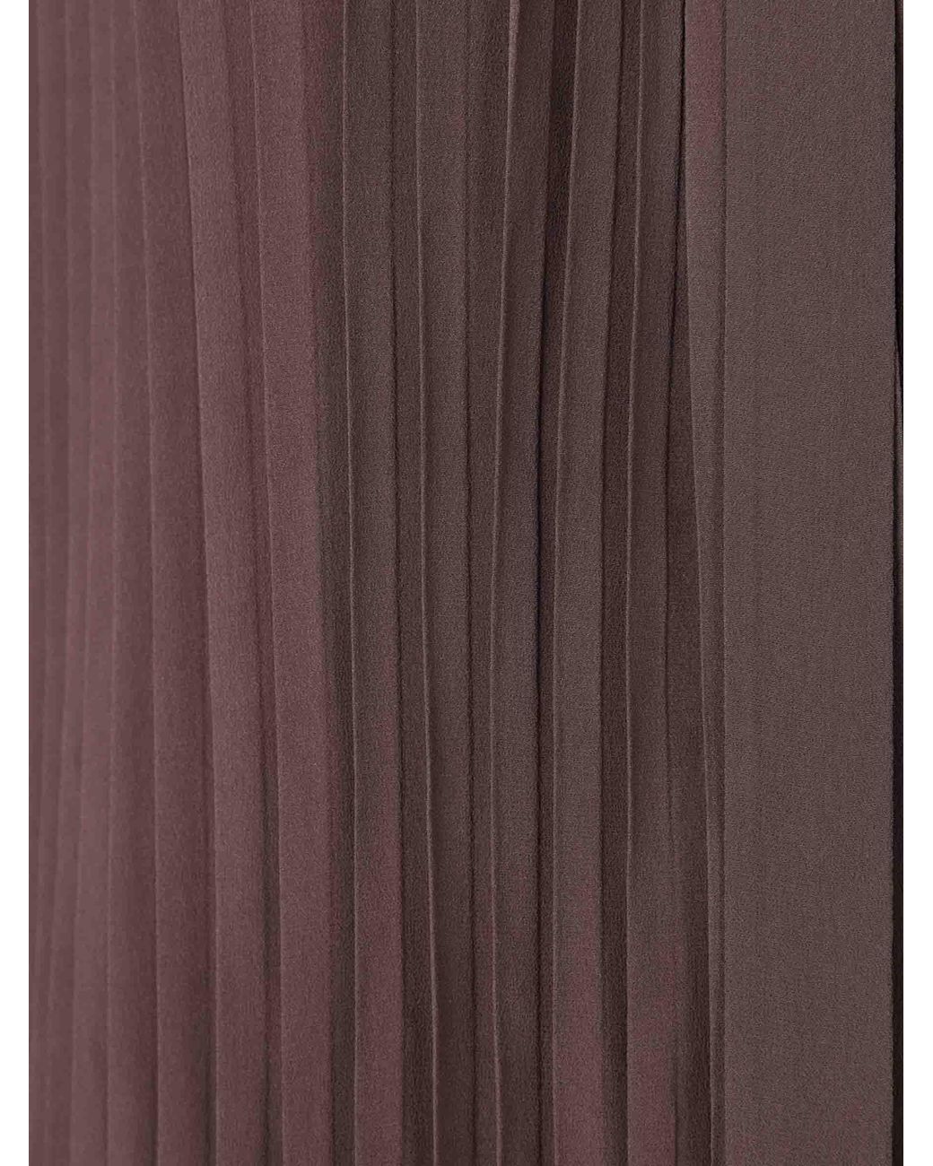 Camicetta Semplice A Pieghe di Tom Ford in Brown