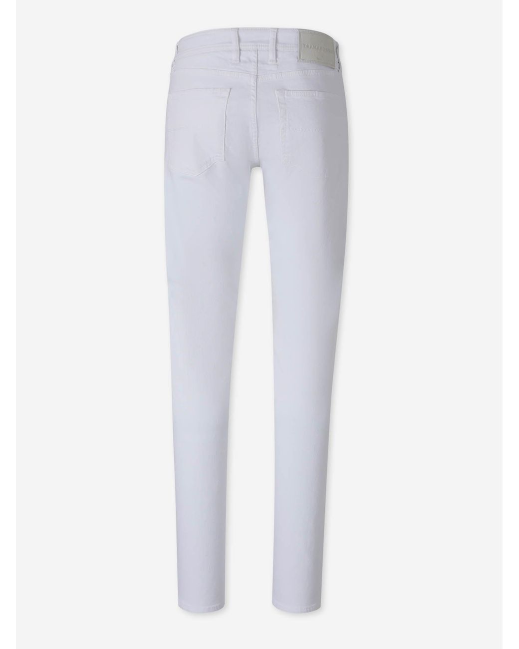 Tramarossa White Michelangelo Straight Jeans for men
