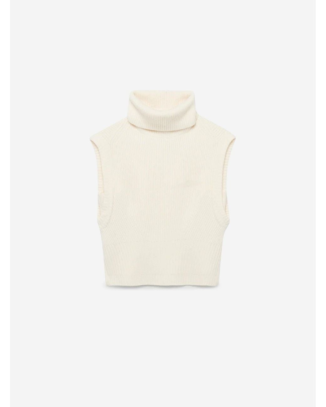 Jonathan Simkhai White Maple High Neck Vest