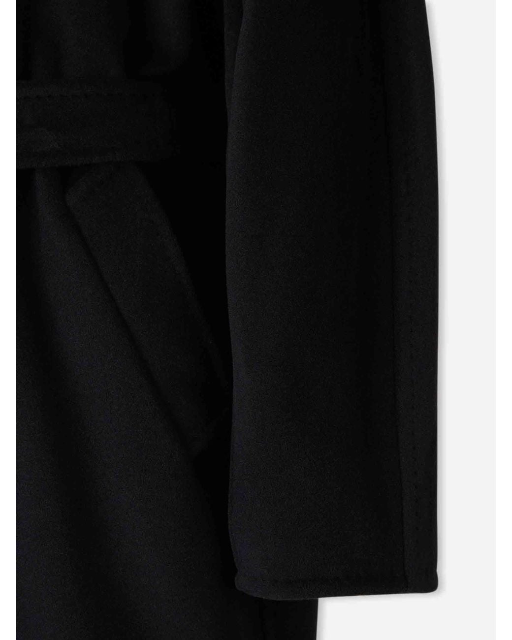 Max Mara Black Long Icon Coat