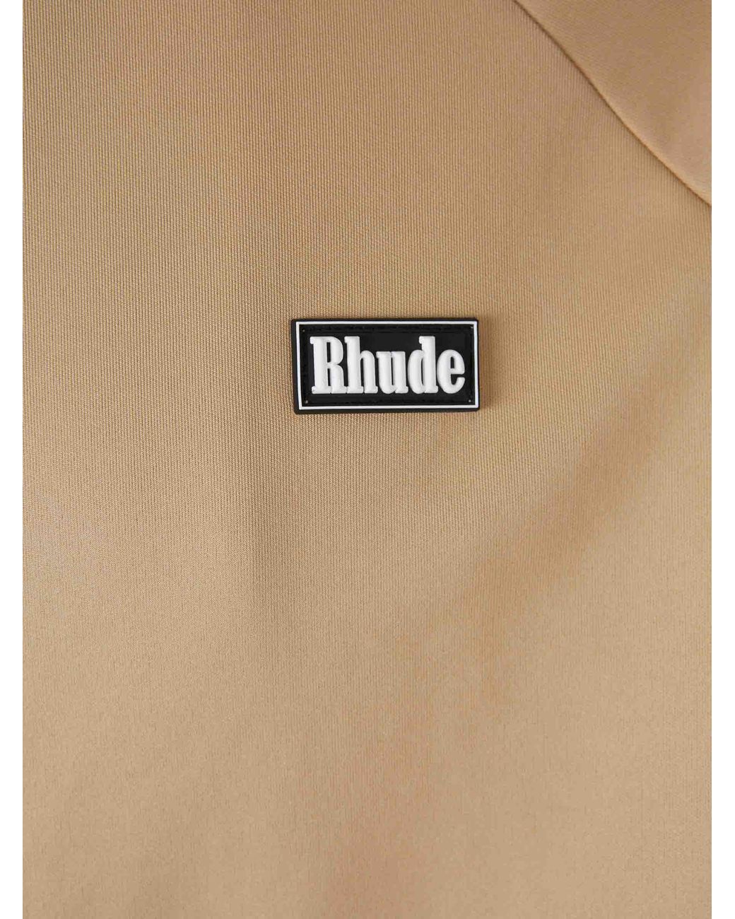Rhude Natural Polyester Bomber Jacket for men