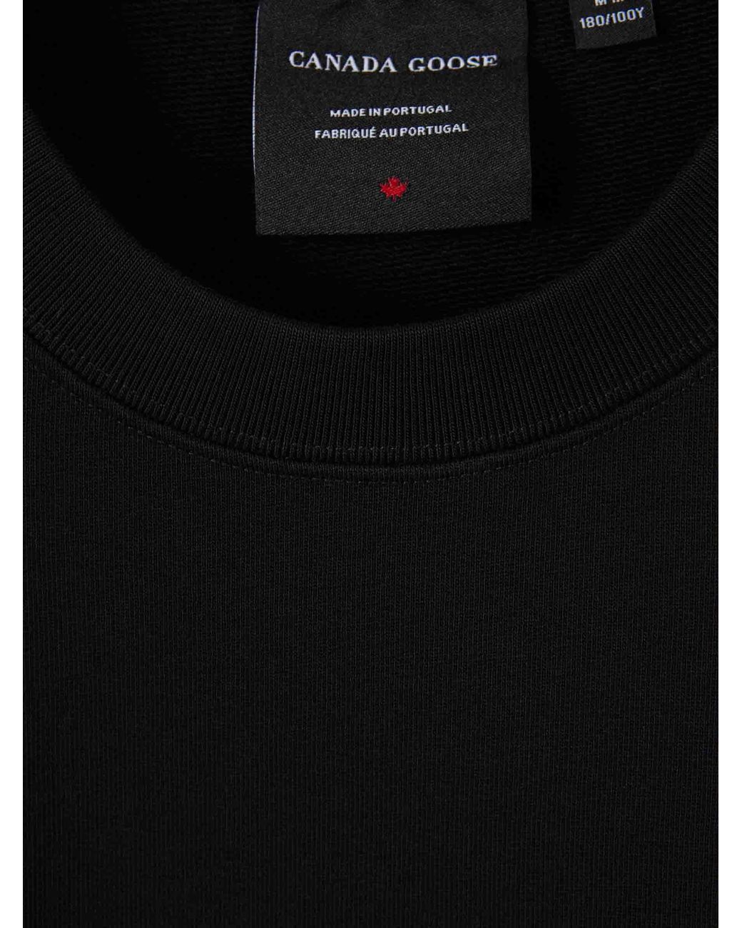 Canada Goose Black Loon Arctic Sweatshirt for men