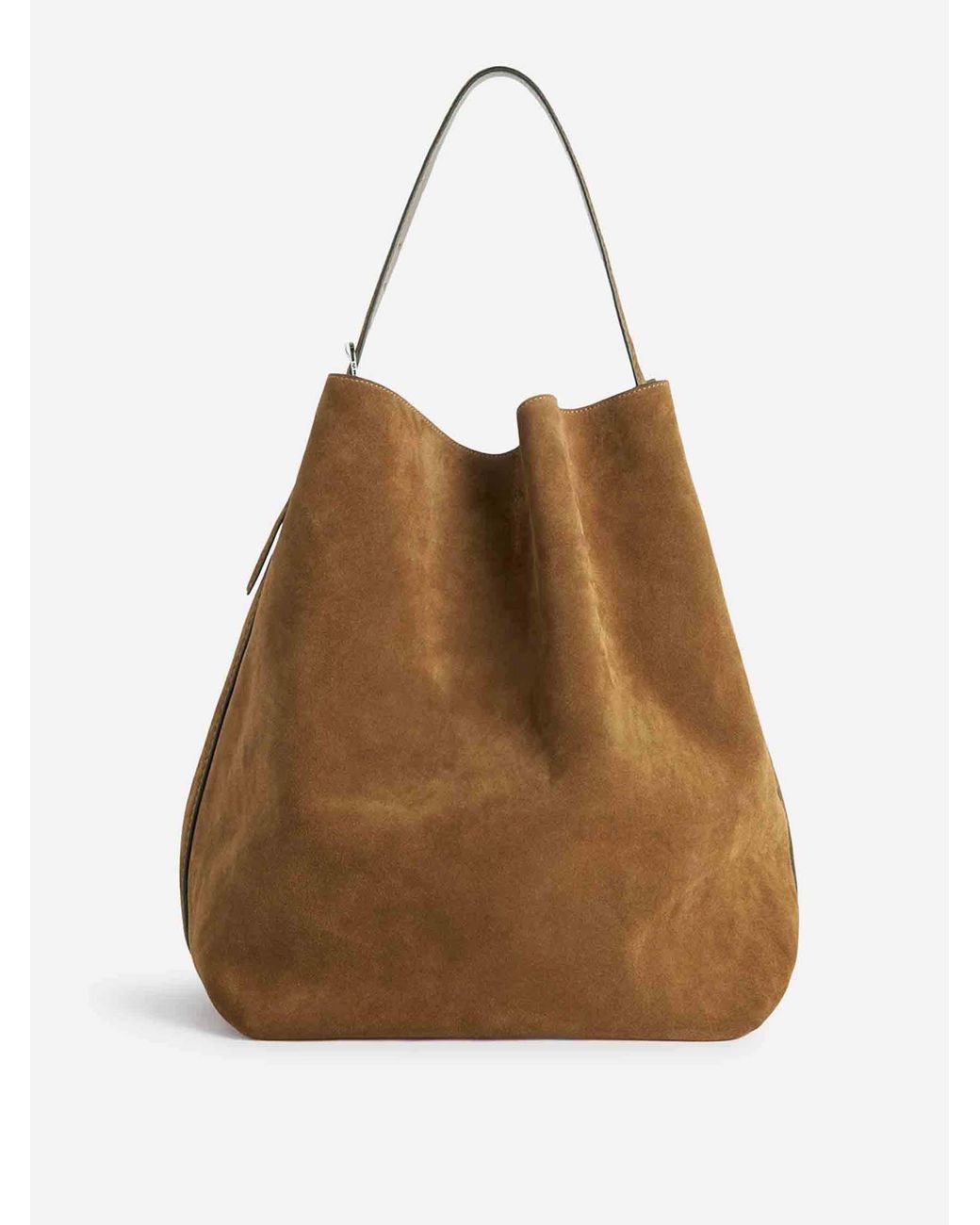 Totême Brown Maxi Shoulder Bag