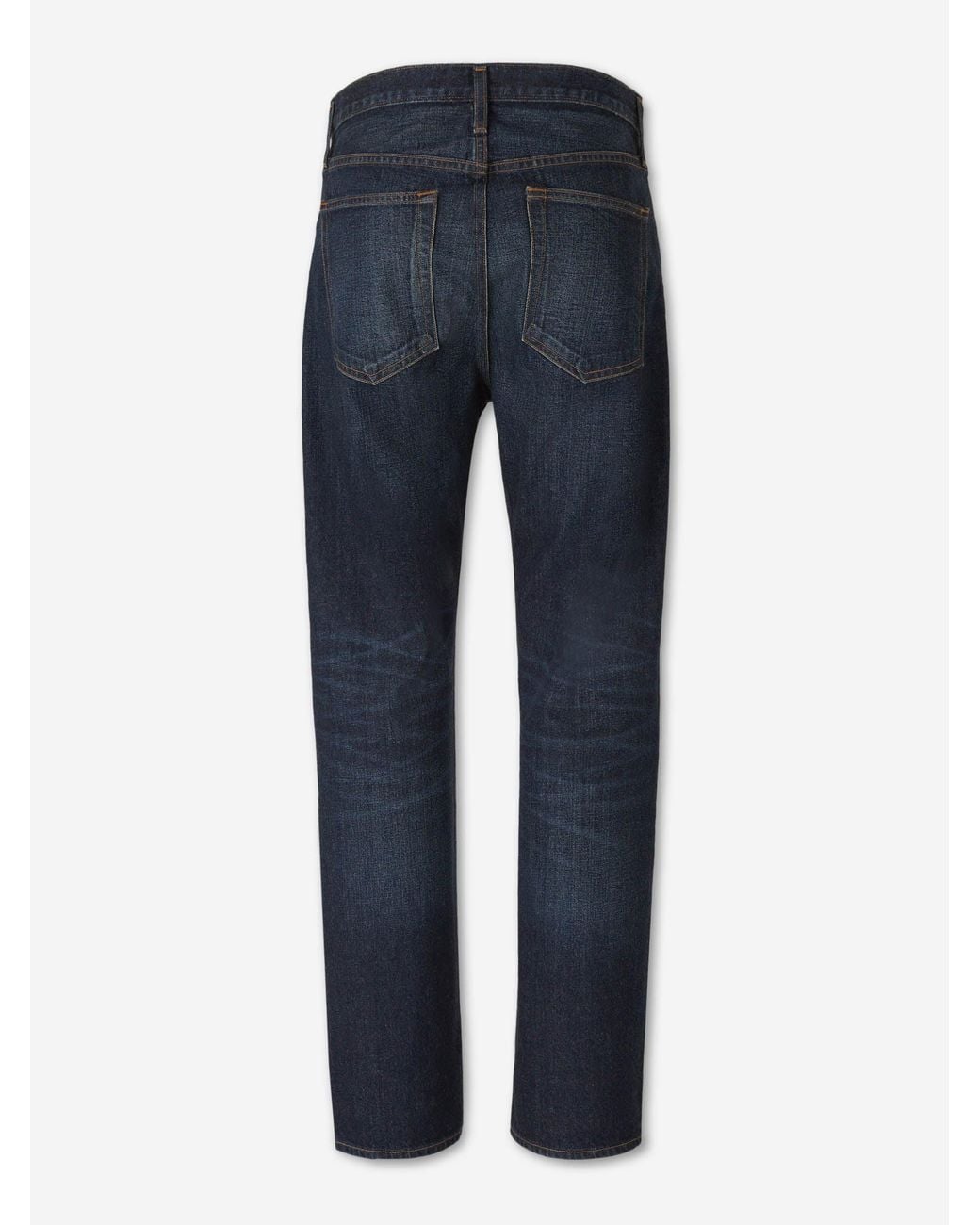 Agolde Blue Cotton Straight Leg Jeans for men