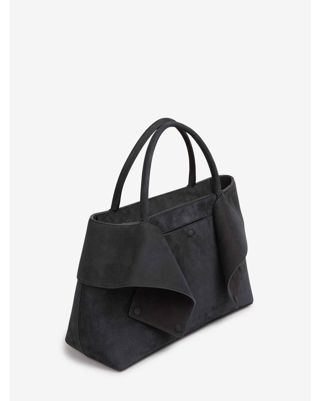 Totême Black Mercer Tote Bag