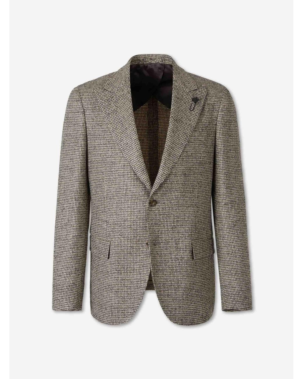 Lardini Gray Blazer Straight for men