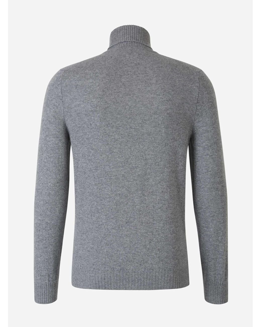 Santa Eulalia Gray Turtleneck Sweater for men