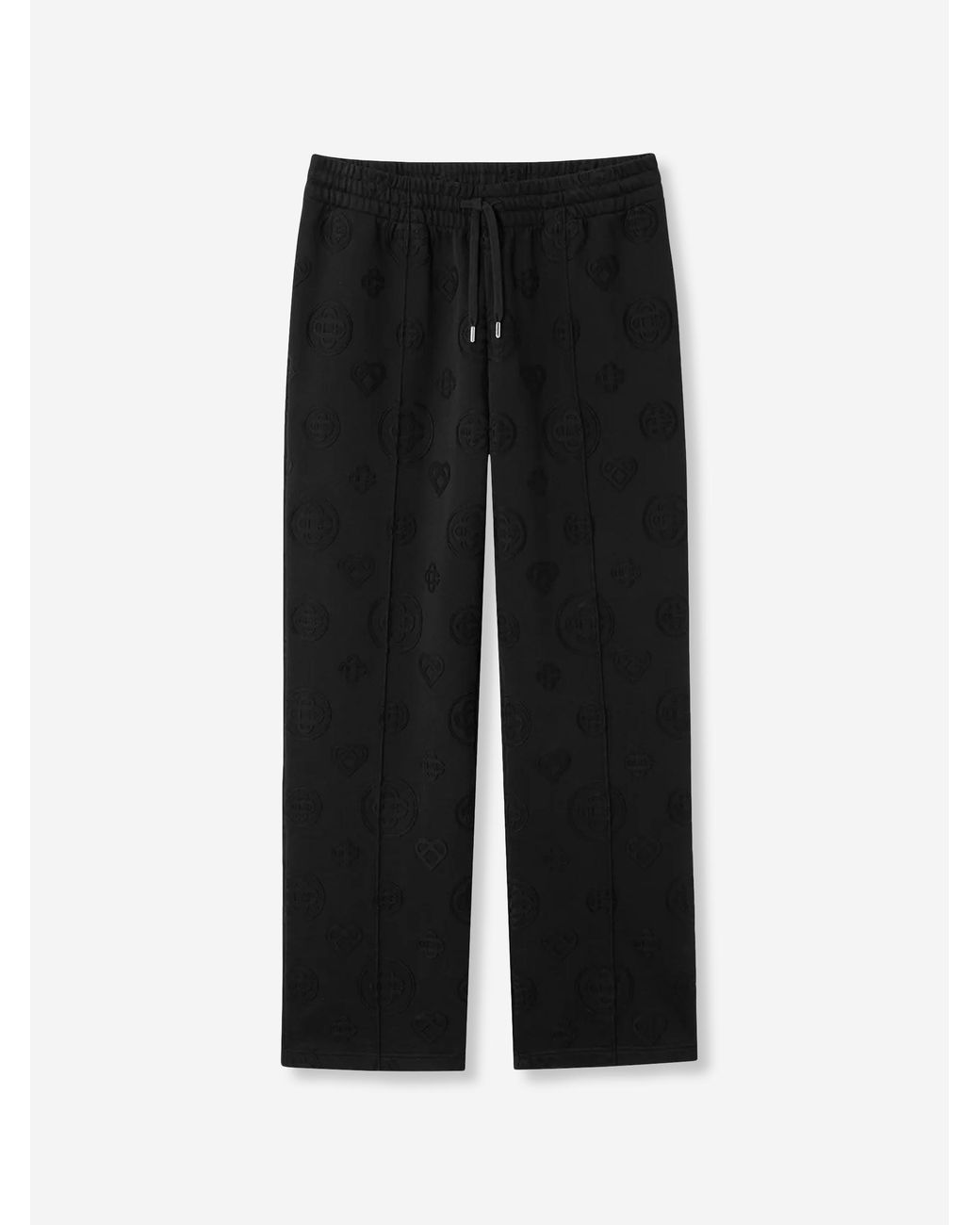 Casablanca Black Monogram Track Pants for men