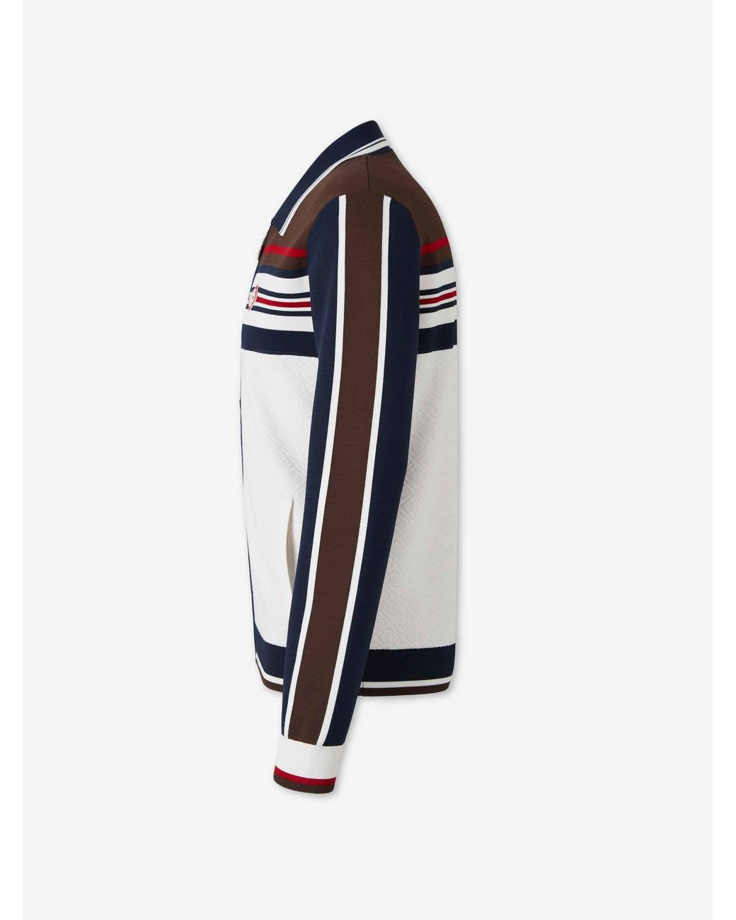 Casablanca Blue Casual Knit Jacket for men