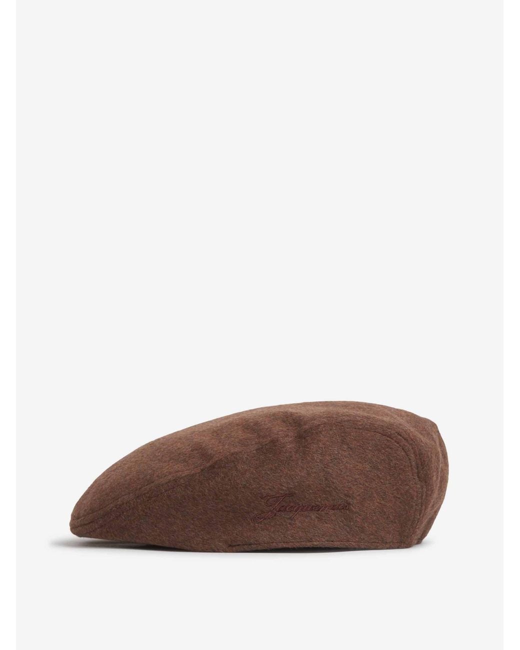 Jacquemus Brown Valérie Beret for men